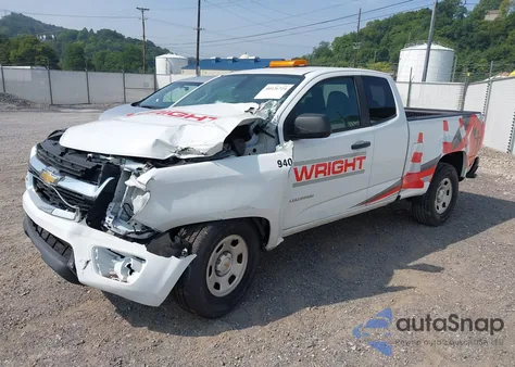 2019 Chevrolet Colorado Wt из США, поврежденный, VIN 1GCHSBEA5K1245562